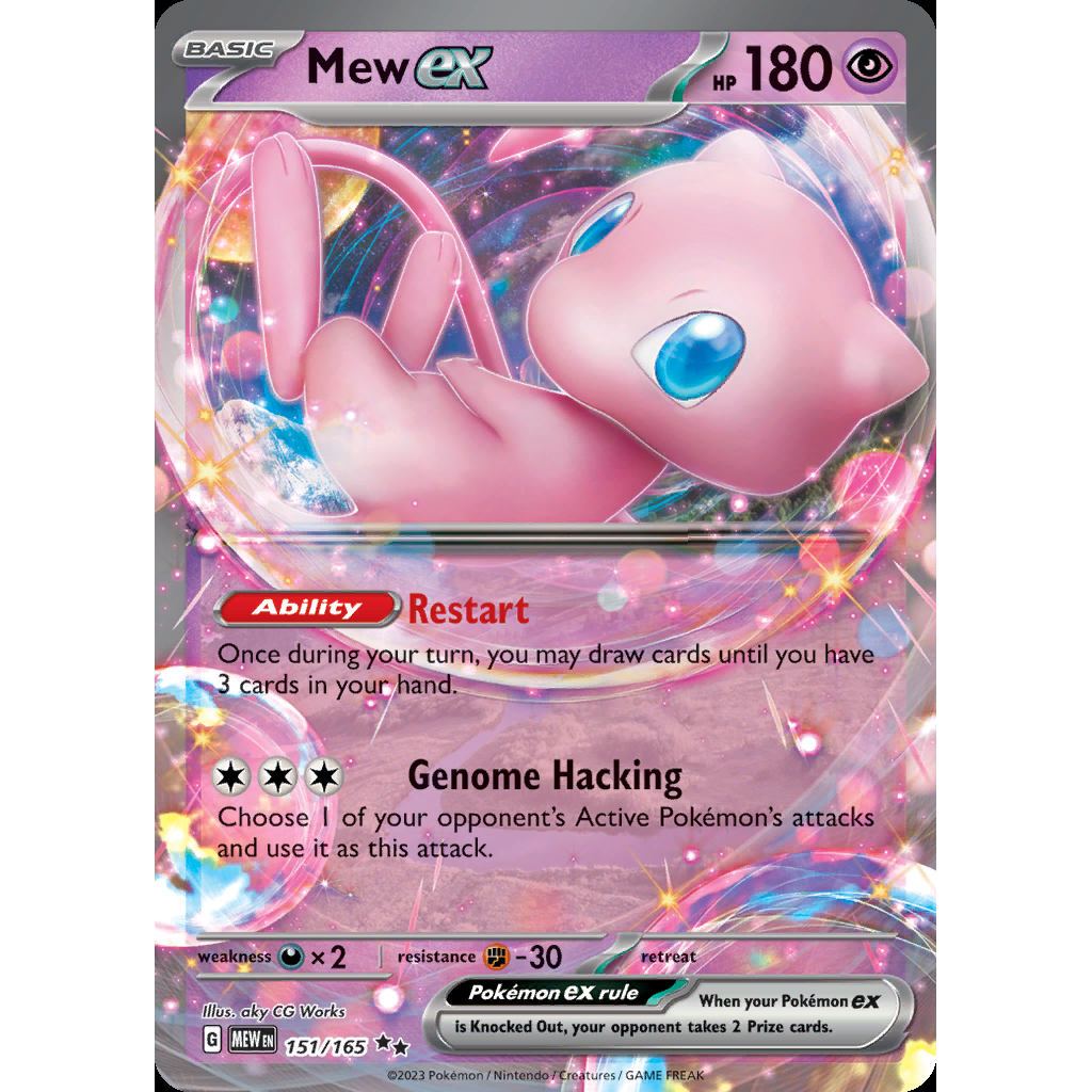 Mew ex 151/165 - 151