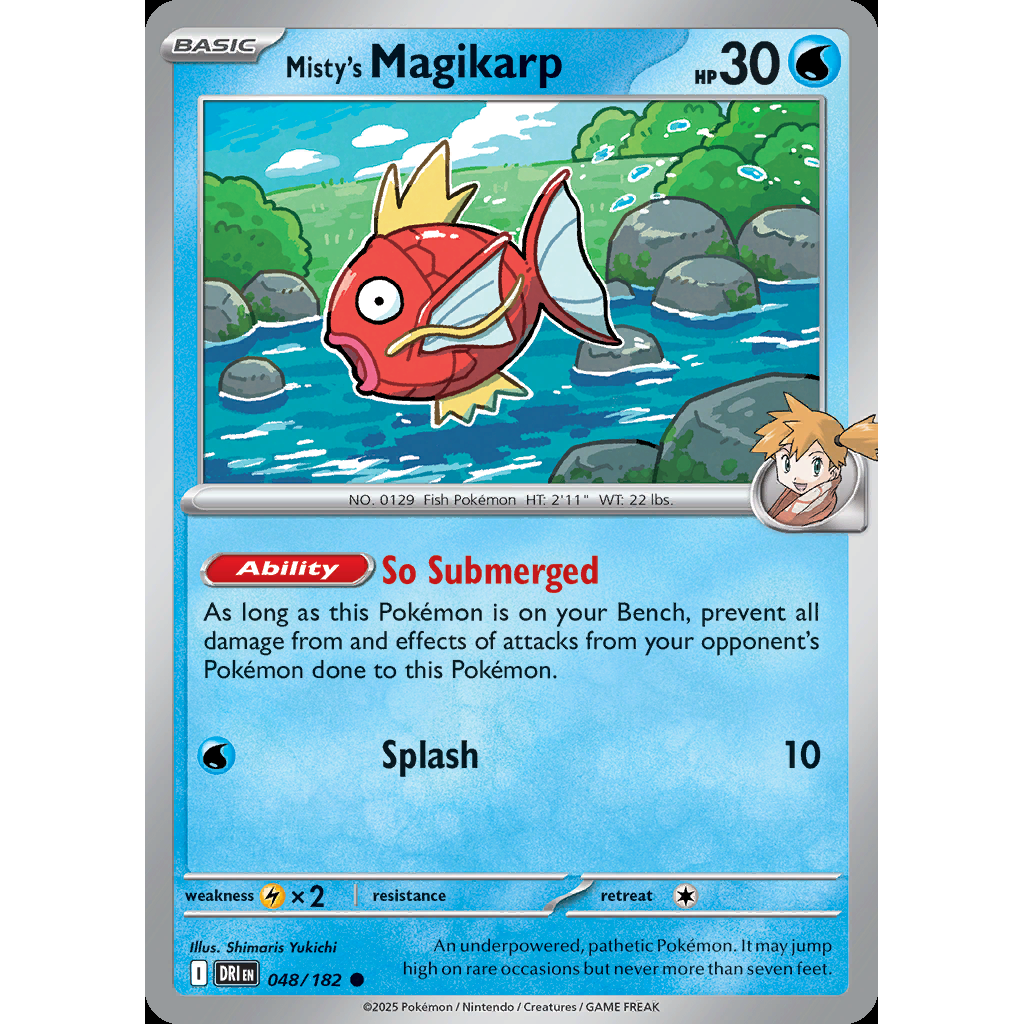 Misty’s Magikarp 48/182 [Reverse Holo] - Destined Rivals