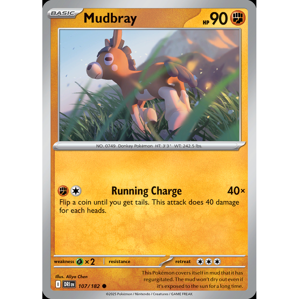 Mudbray 107/182 [Reverse Holo] - Destined Rivals