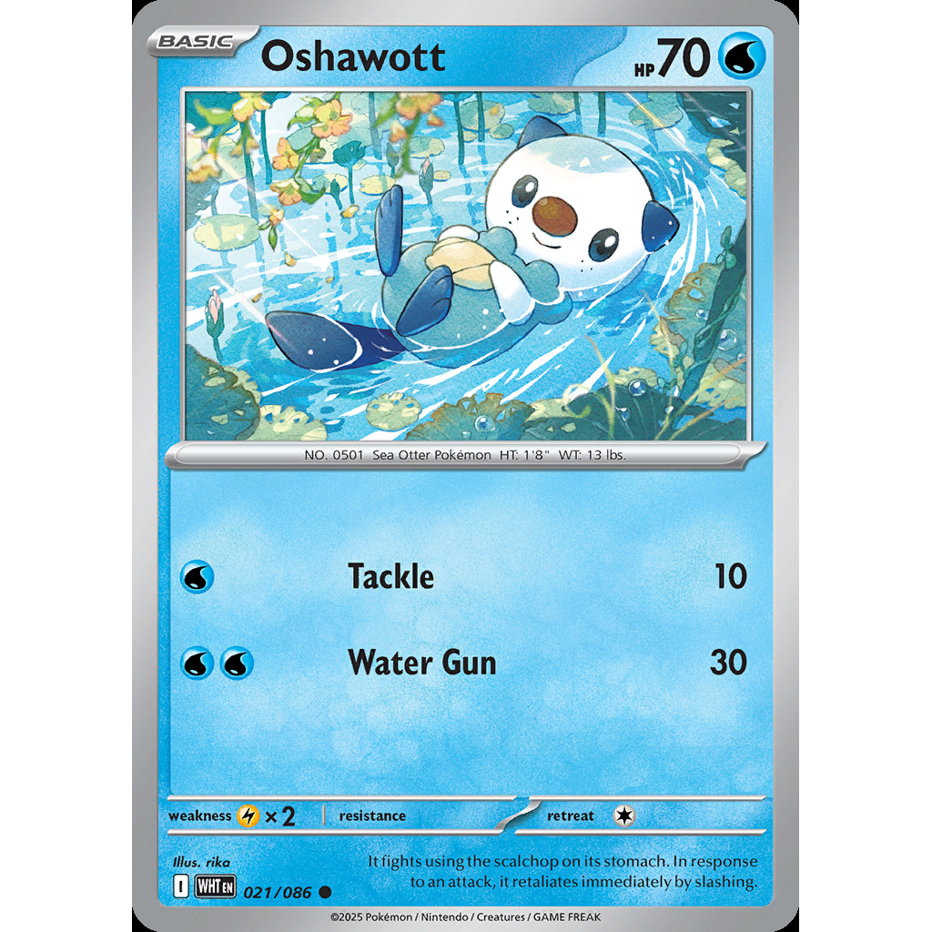 Oshawott 21/086 - White Flare
