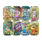 Pokémon Prismatic Evolutions Mini Tin Display (8 tins)