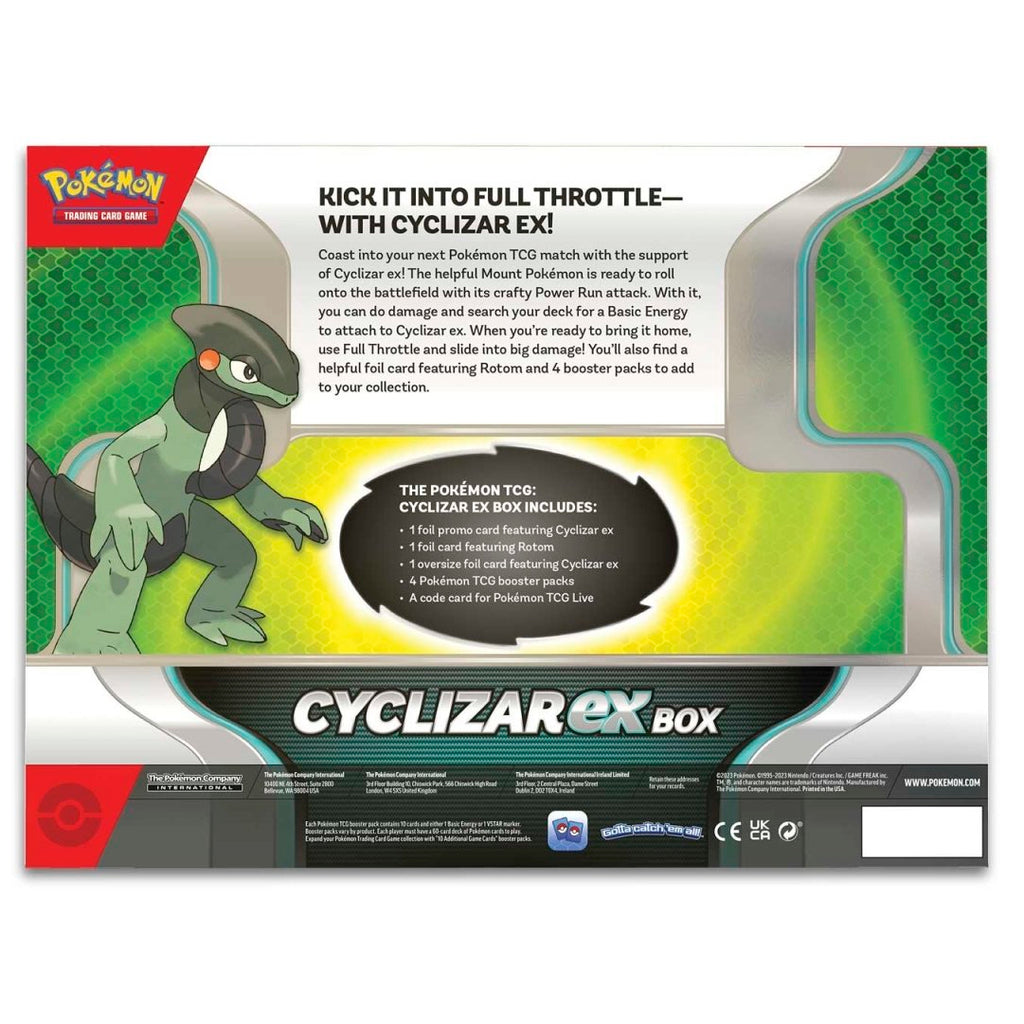 Pokémon Cyclizar ex Box