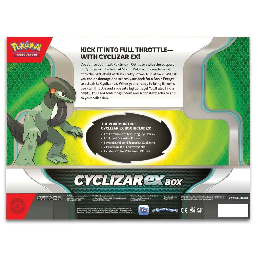 Pokémon Cyclizar ex Box