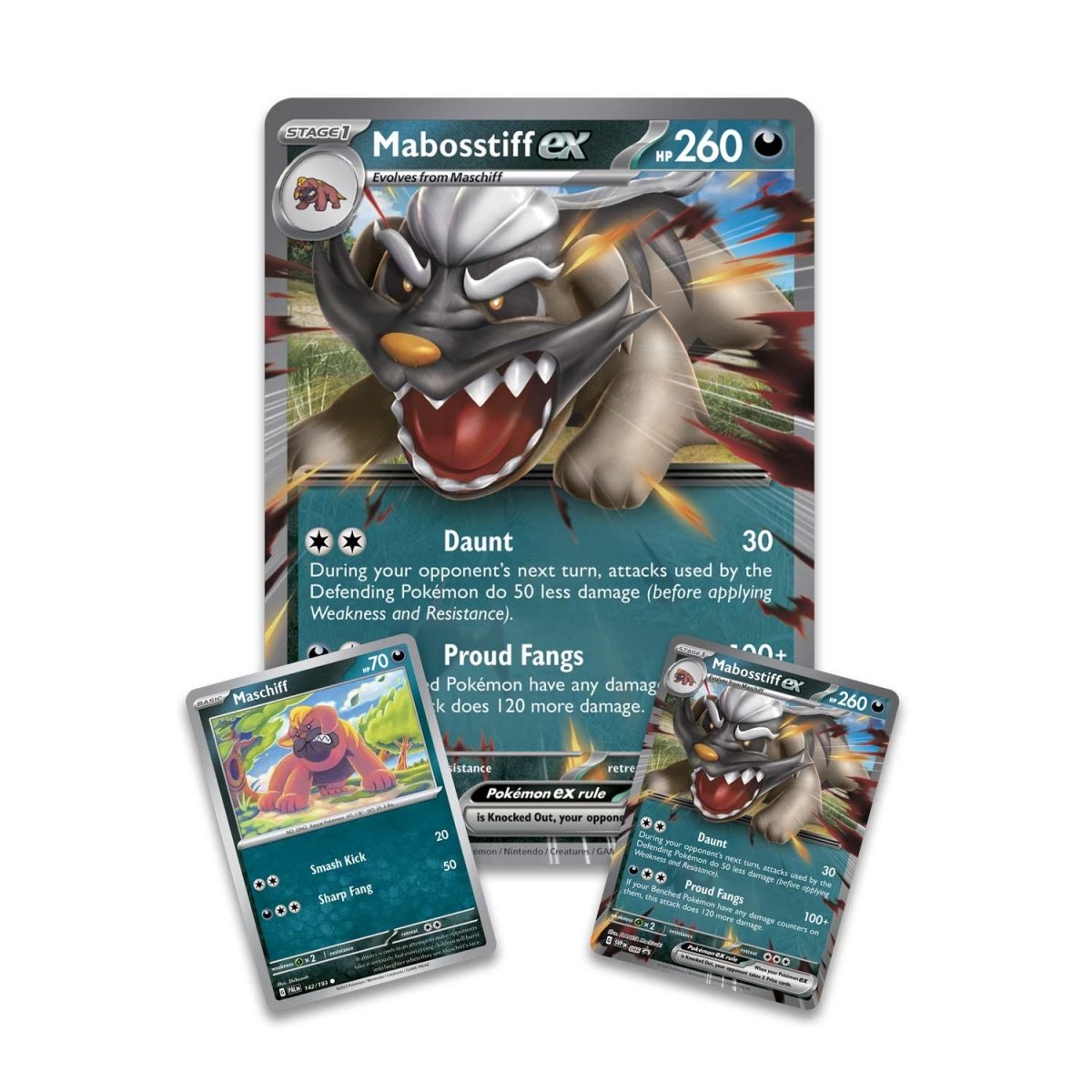 Pokémon Mabostiff ex Box