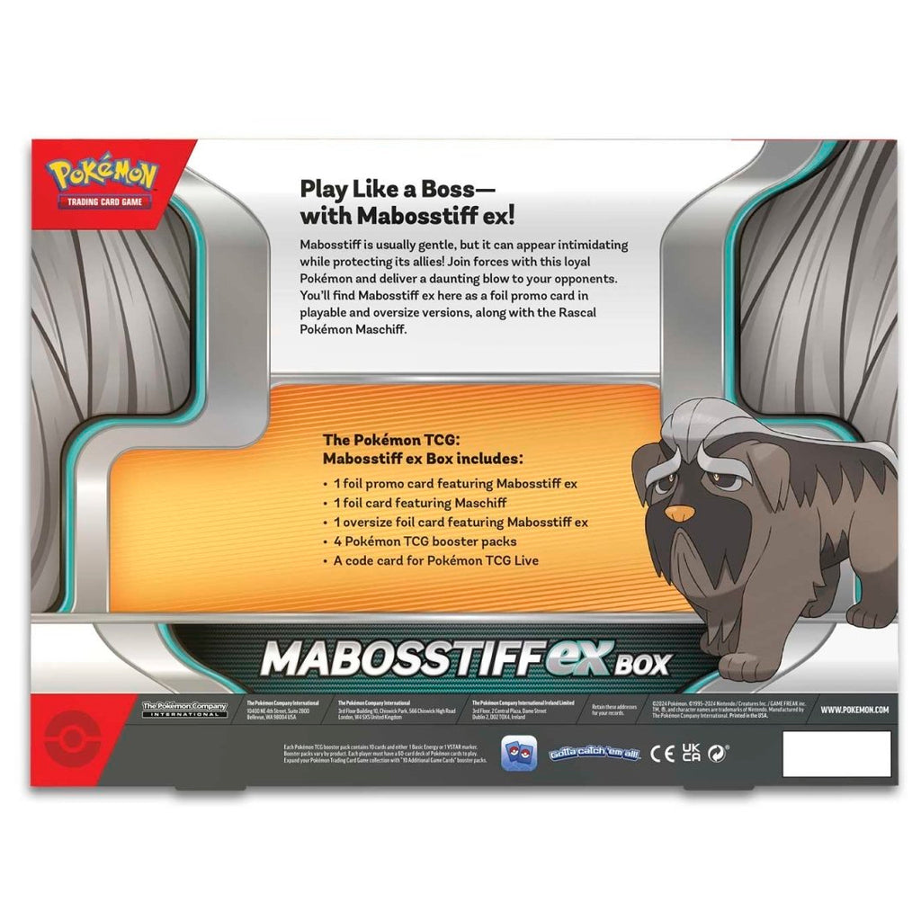Pokémon Mabostiff ex Box