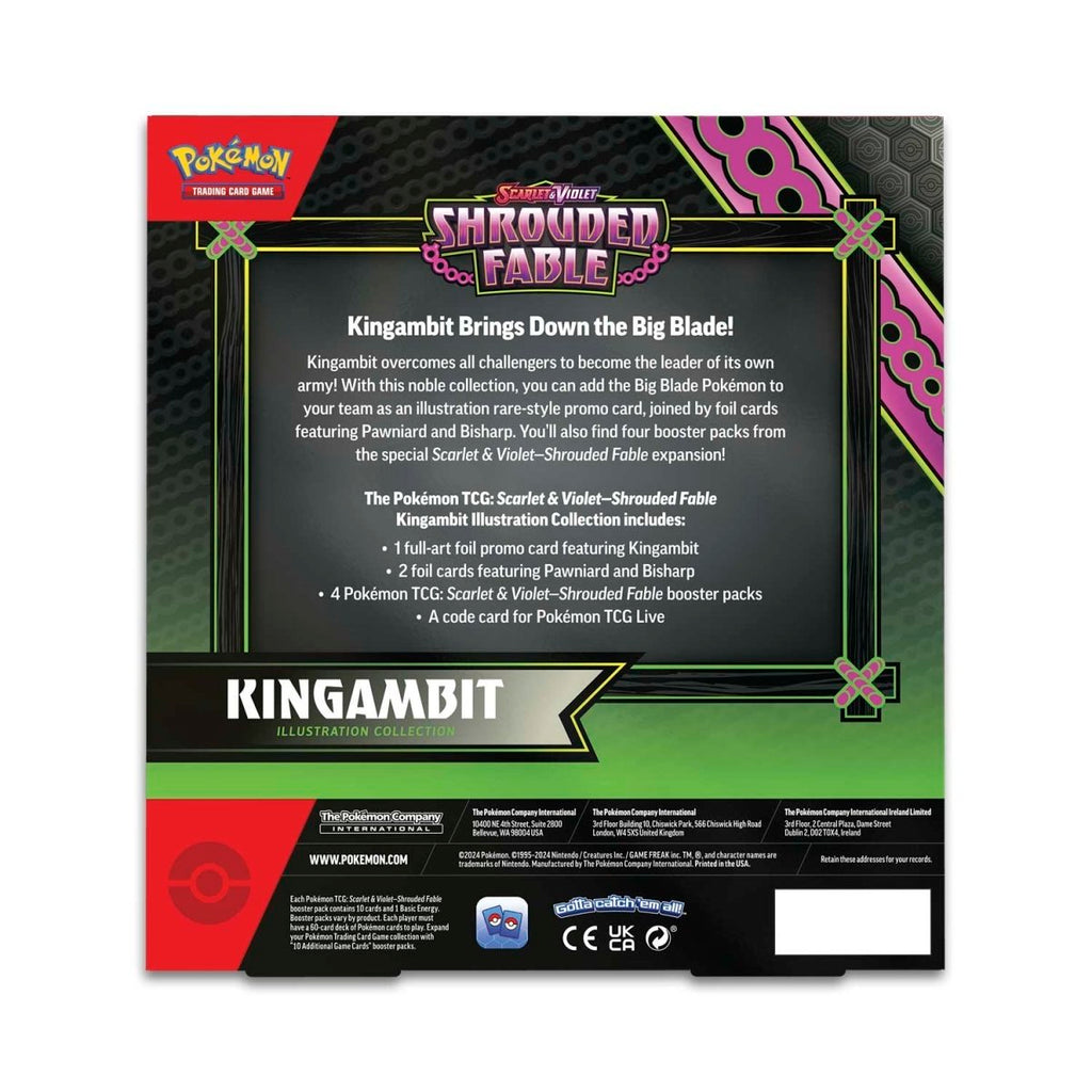 Pokémon Shrouded Fable Kingambit Illustration Collection