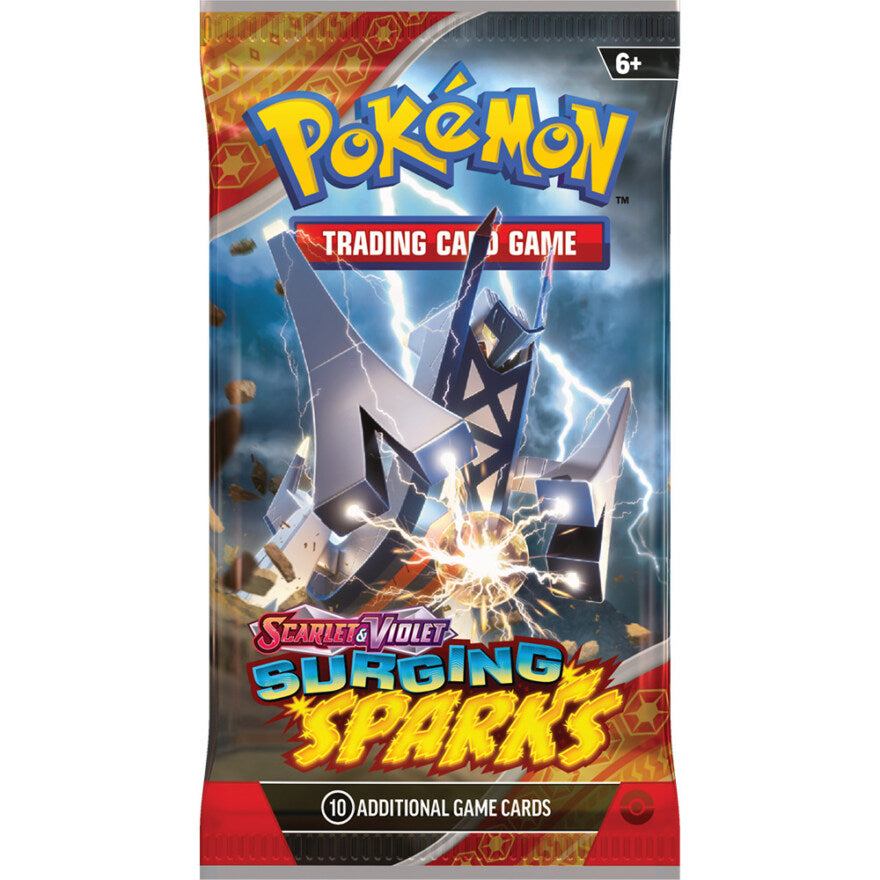 Pokémon Surging Sparks Booster Pakke