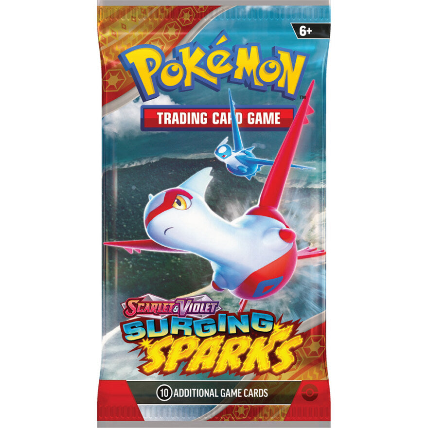 Pokémon Surging Sparks Booster Pakke