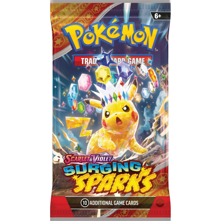 Pokémon Surging Sparks Booster Pakke