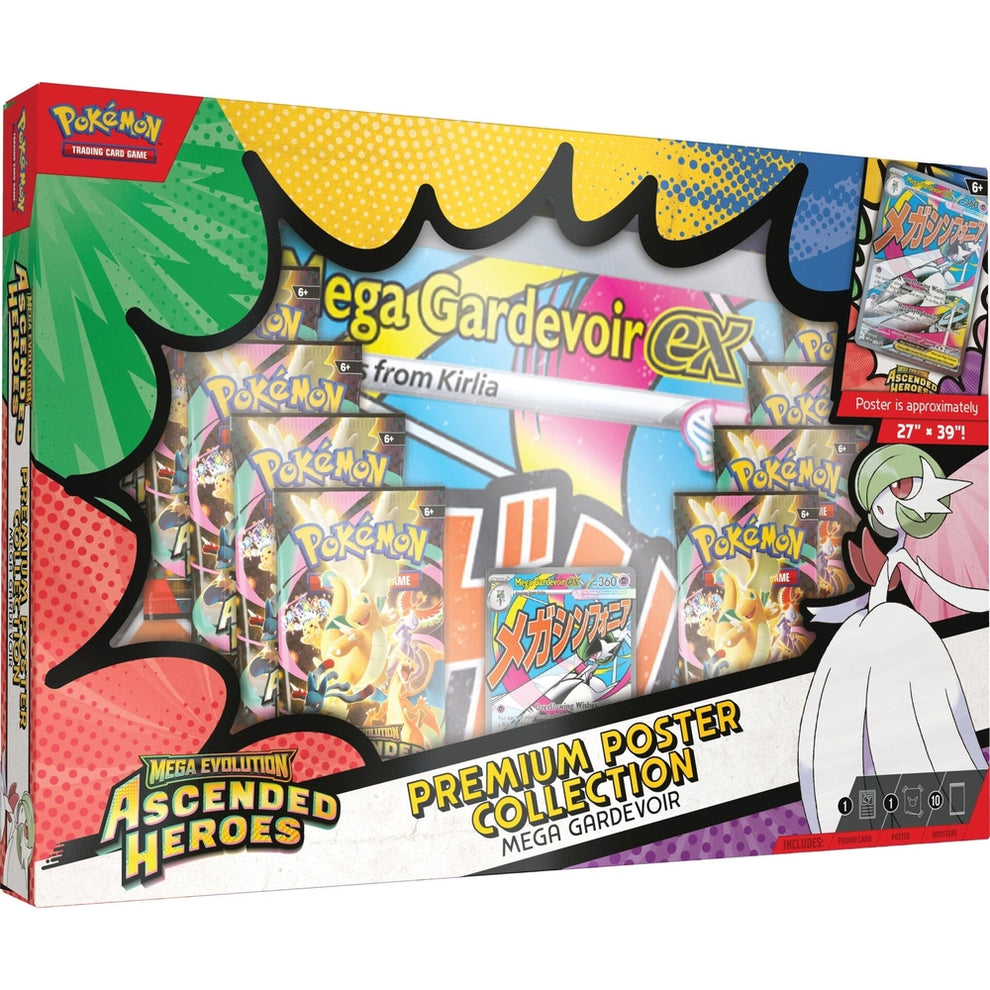 Pokémon Ascended Heroes Premium Poster Collection Mega [Gardevoir]