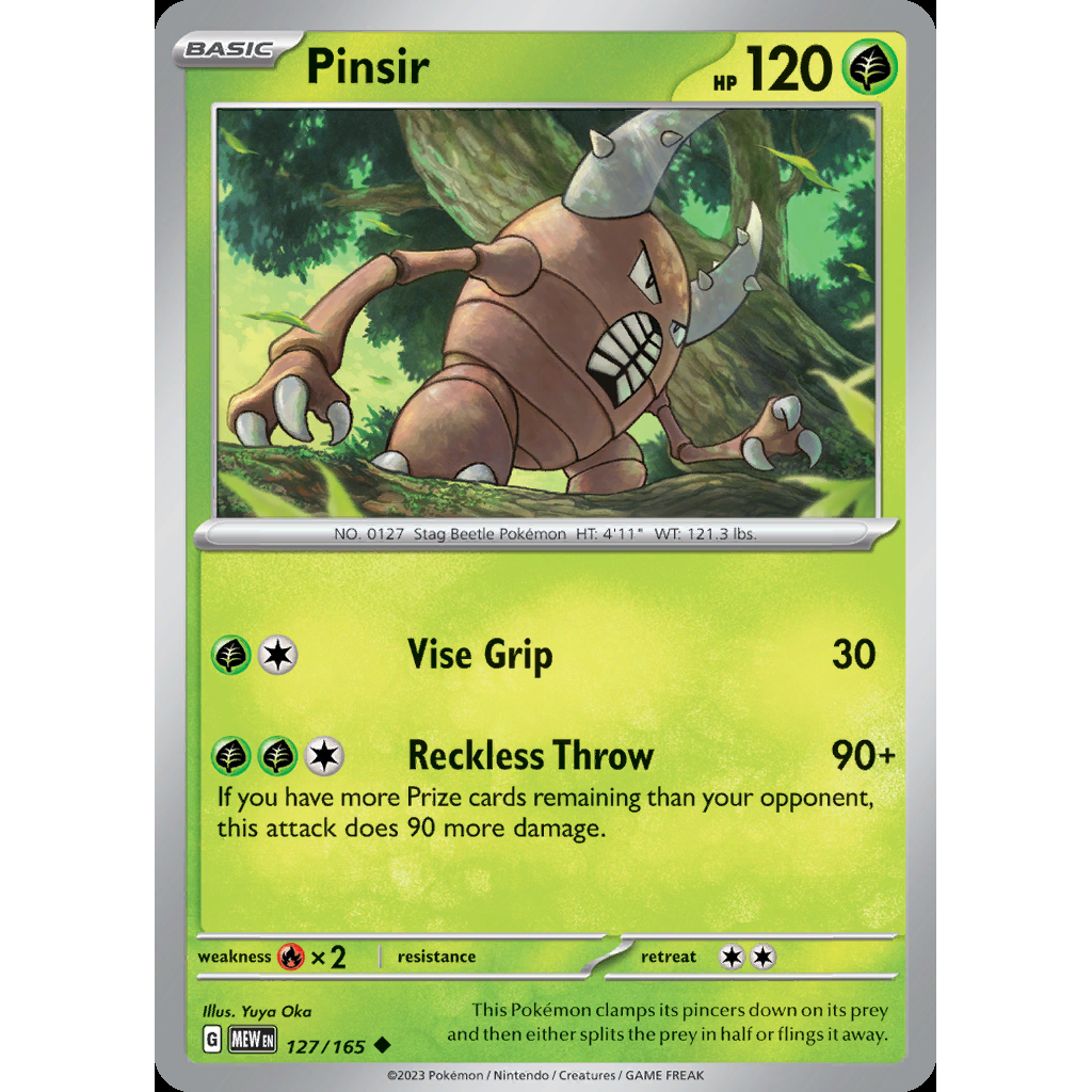 Pinsir 127/165 - 151