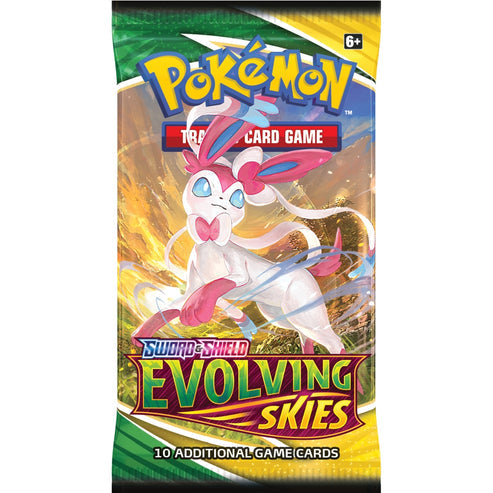 Pokémon Evolving Skies Booster Pakke