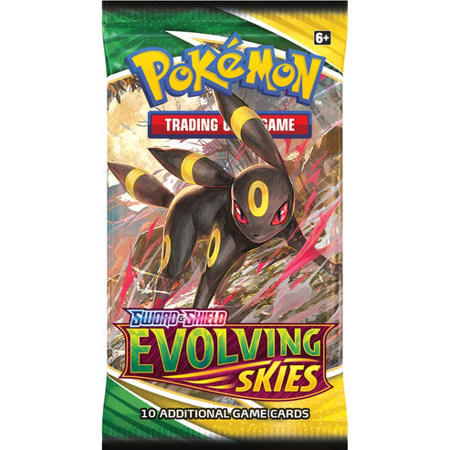 Pokémon Evolving Skies Booster Pakke