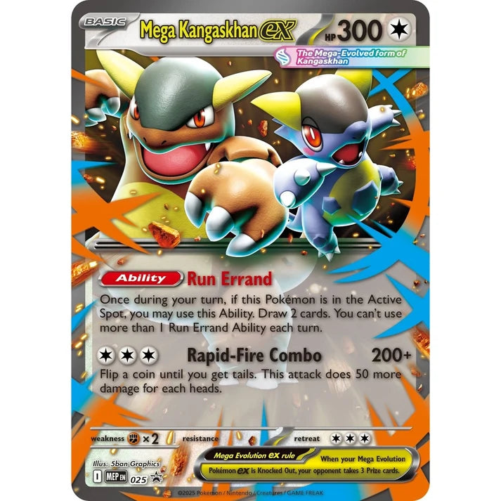 Mega Kangaskhan ex MEP025 - Mega Evolution Promo