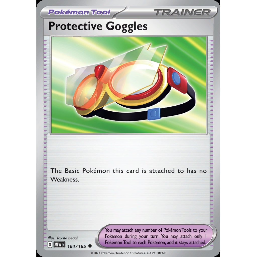 Protective Goggles 164/165 [Reverse Holo] - 151