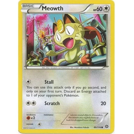 Meowth 88/114 - Steam Siege