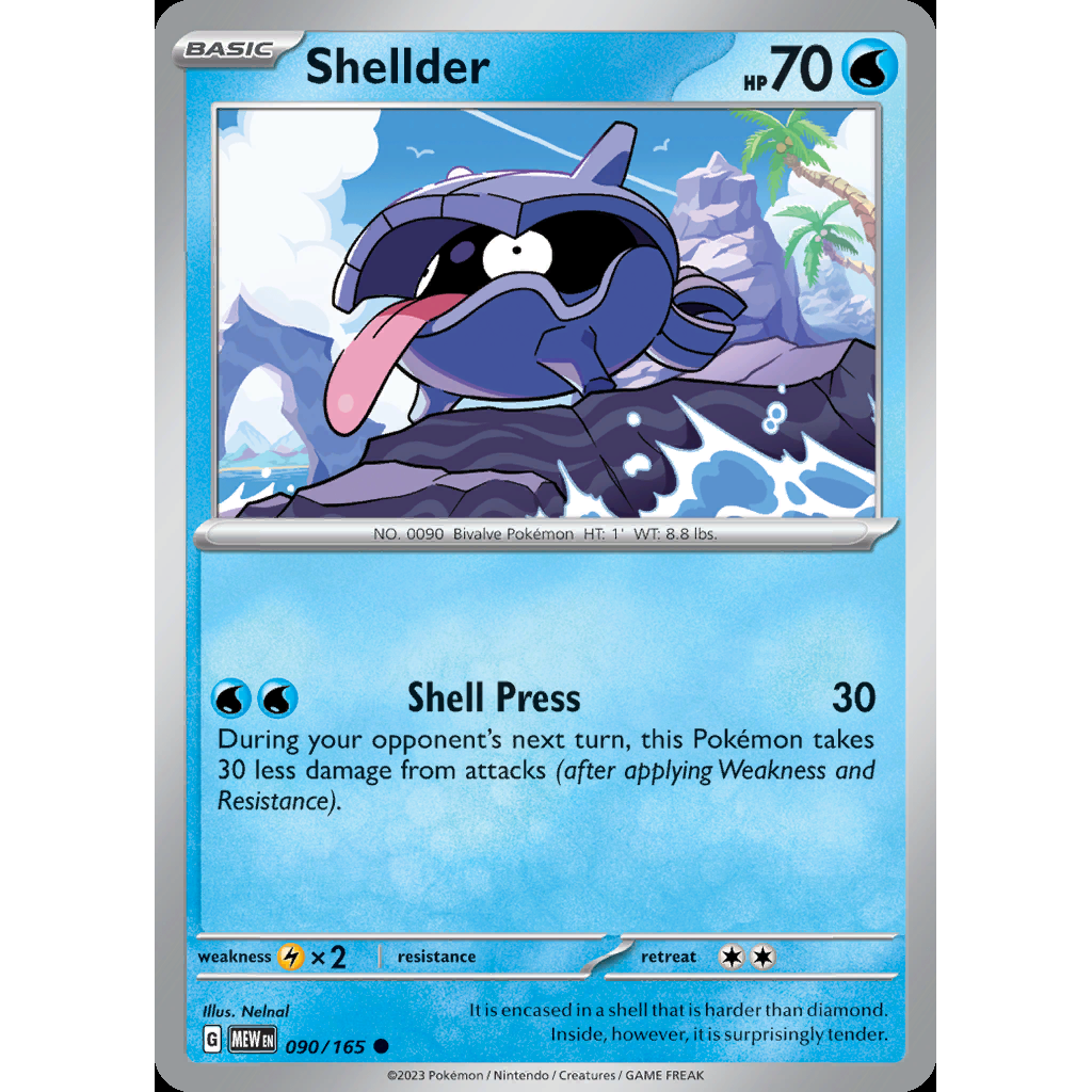 Shellder 90/165 - 151