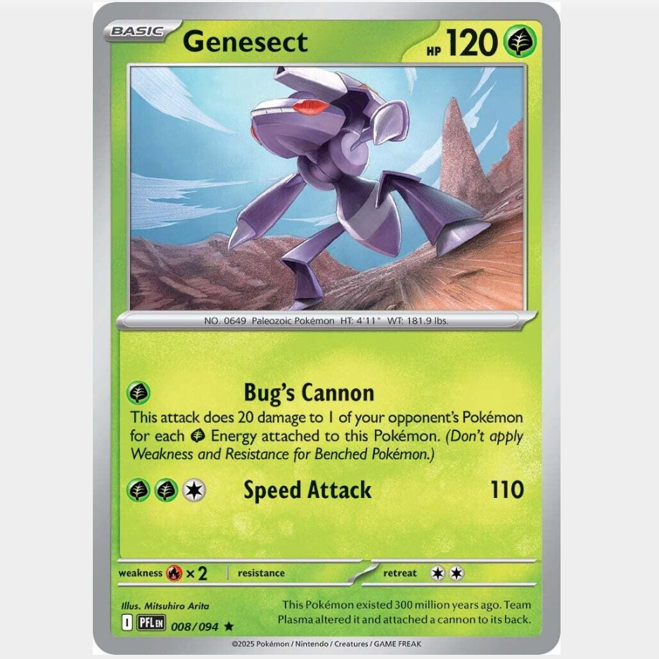 Genesect 8/094 [Holo] - Phantasmal Flames