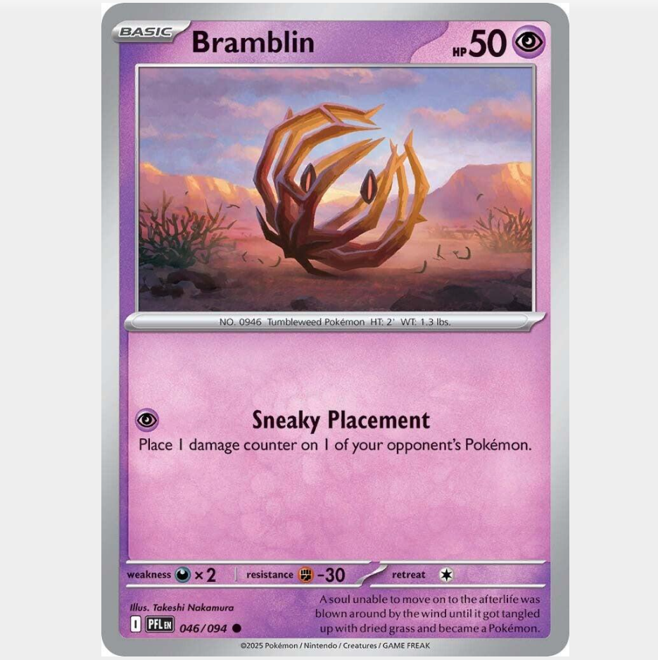 Bramblin 46/094 [Reverse Holo] - Phantasmal Flames