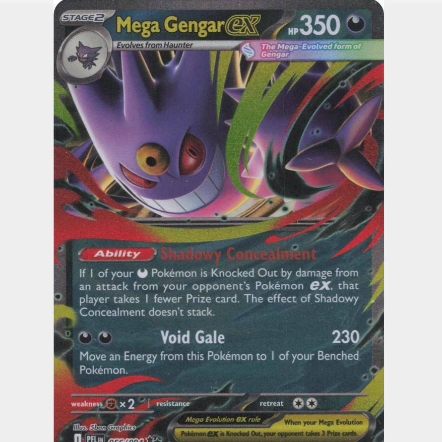 Mega Gengar ex 56/094 - Phantasmal Flames
