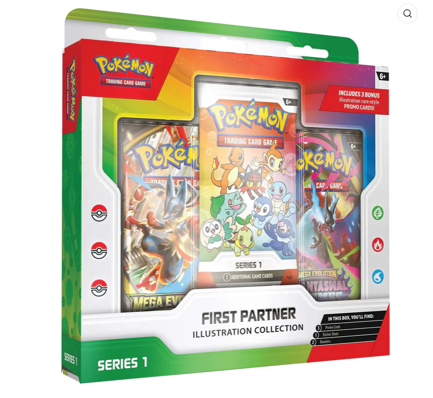 Pokemon First Partner Illustration Collection (Vol. 1)