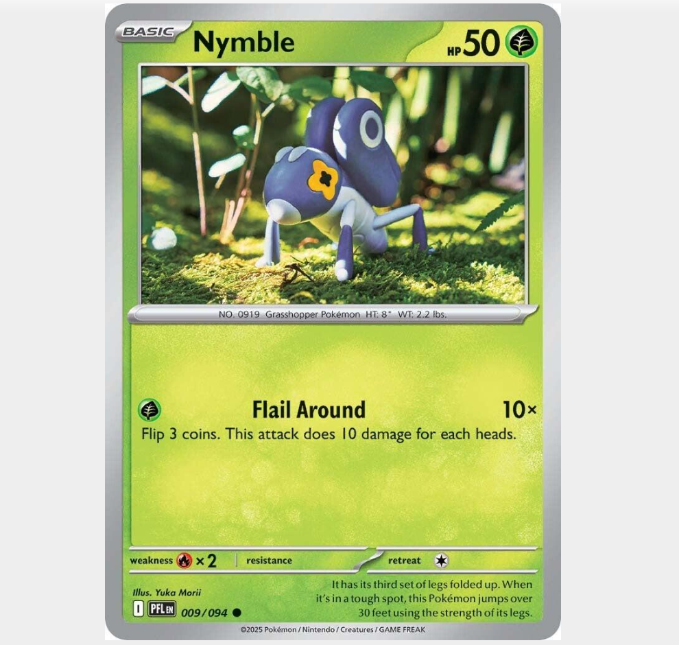 Nymble 9/094 [Reverse Holo] - Phantasmal Flames