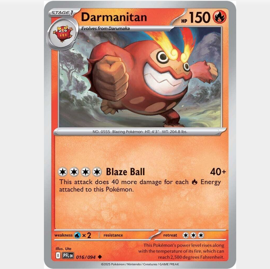 Darmanitan 16/094 - Phantasmal Flames