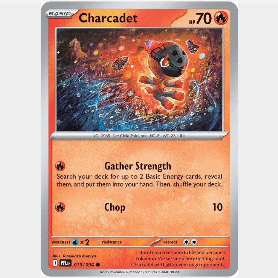 Charcadet 19/094 [Reverse Holo] - Phantasmal Flames
