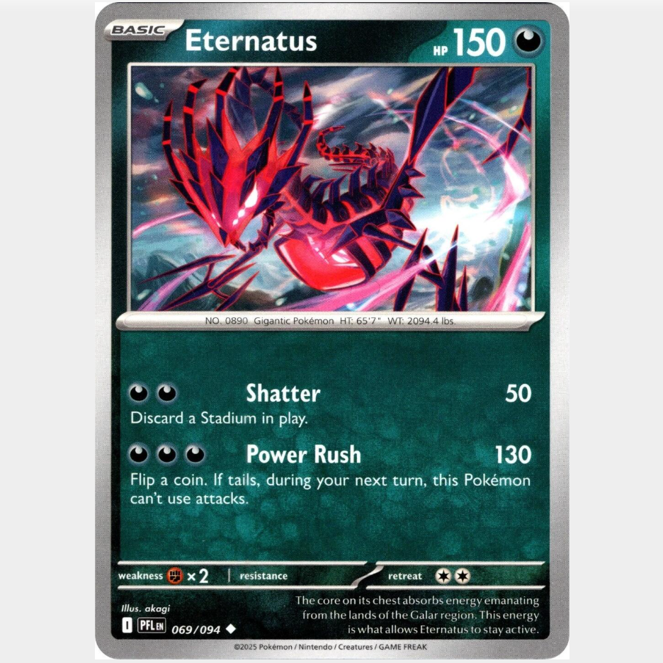 Eternatus 69/094 [Reverse Holo] - Phantasmal Flames