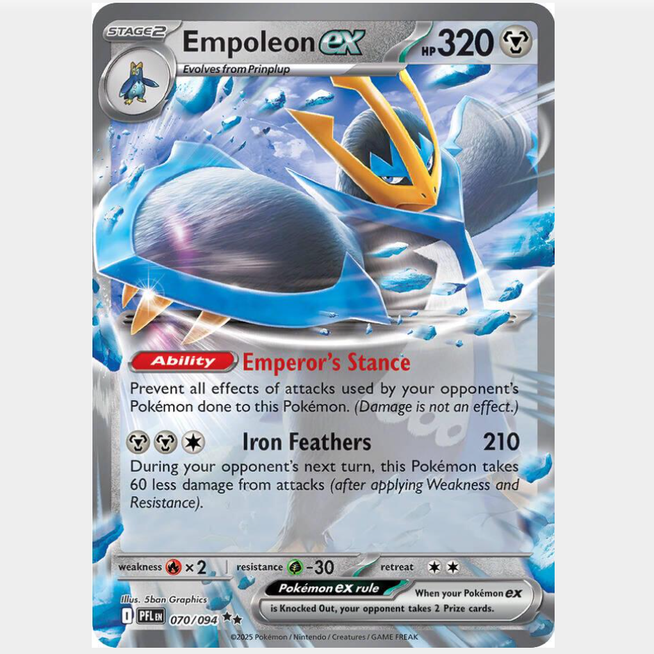 Empoleon ex 70/094 - Phantasmal Flames
