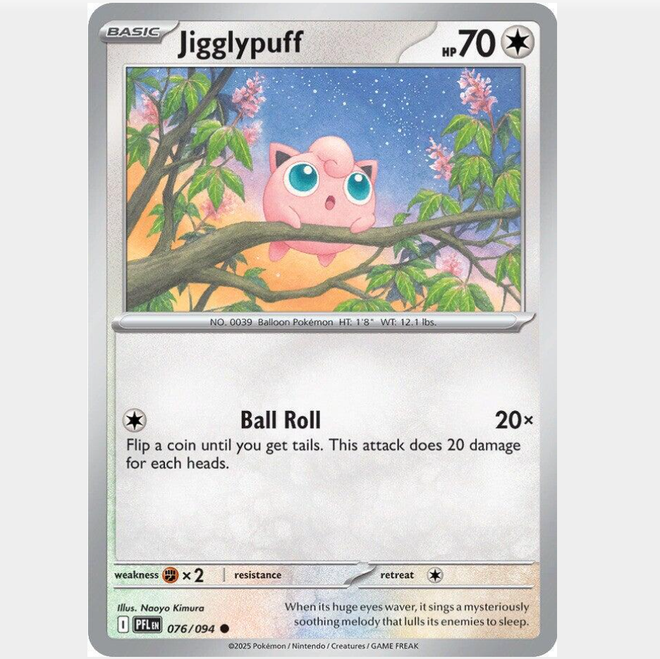 Jigglypuff [Reverse Holo] 76/094 - Phantasmal Flames