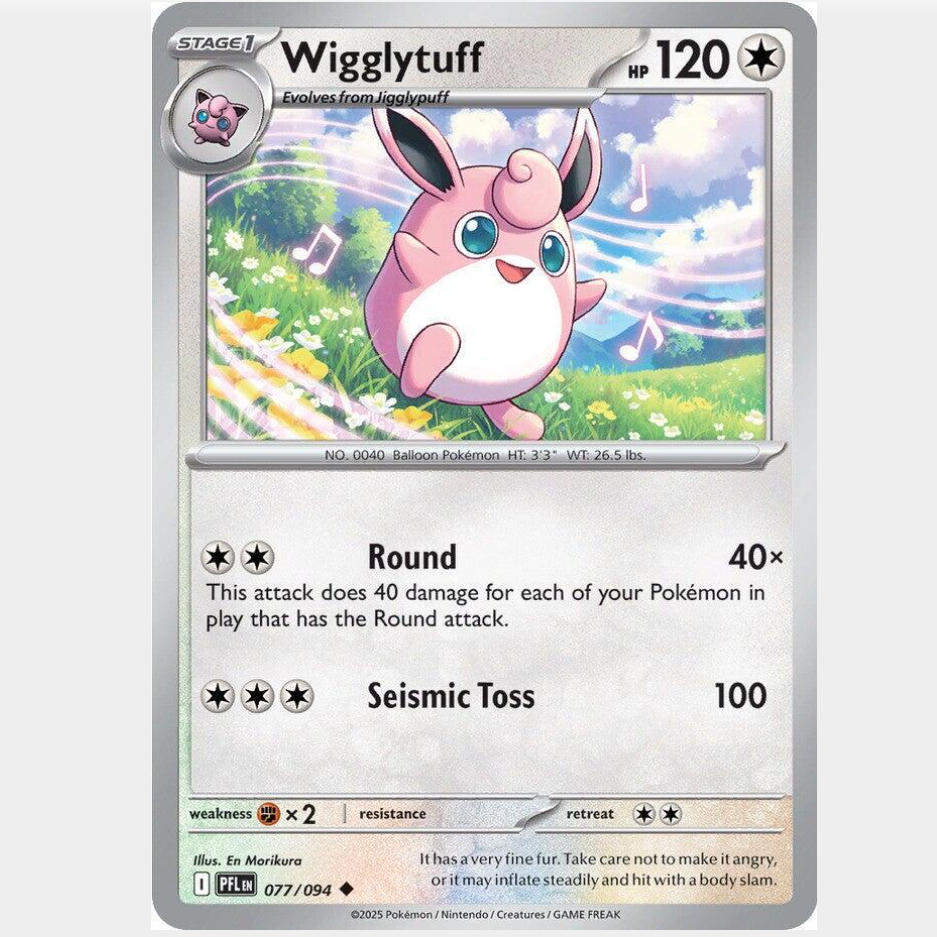 Wigglytuff 77/094 [Reverse Holo] - Phantasmal Flames