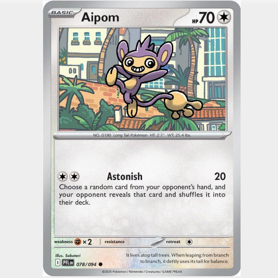 Aipom 78/094 - Phantasmal Flames