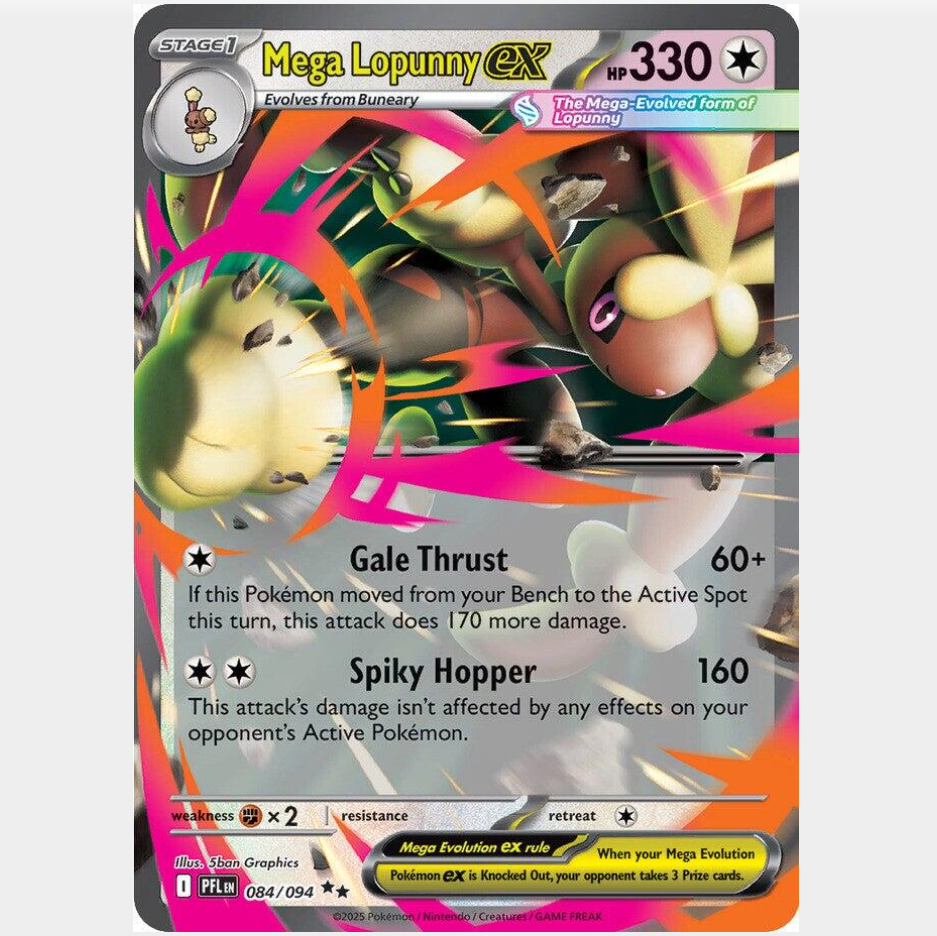 Mega Lopunny ex 84/094 - Phantasmal Flames