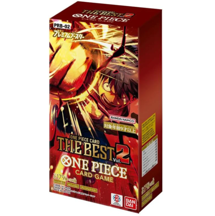 One Piece PRB-02 The Best Vol. 2 Booster Box (Forhåndsbestilling)