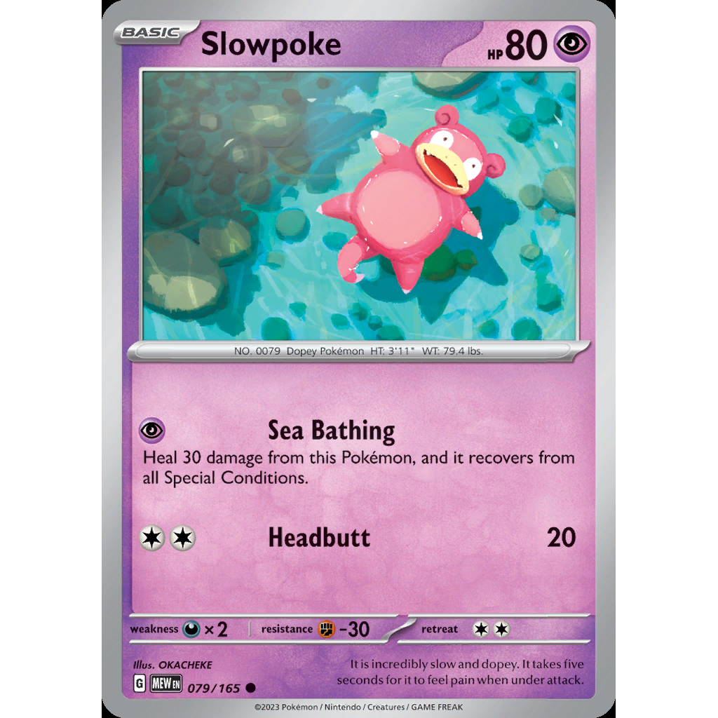 Slowpoke 79/165 [Reverse Holo] - 151