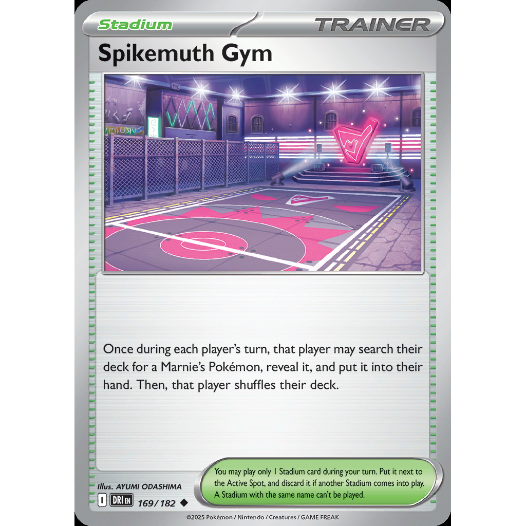 Spikemuth Gym 169/182 [Reverse Holo] - Destined Rivals