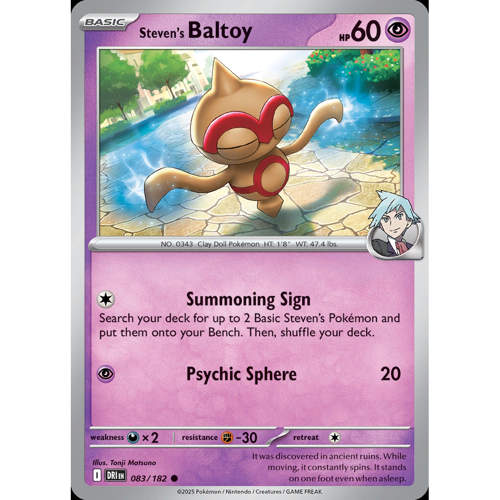 Steven’s Baltoy 83/182 - Destined Rivals