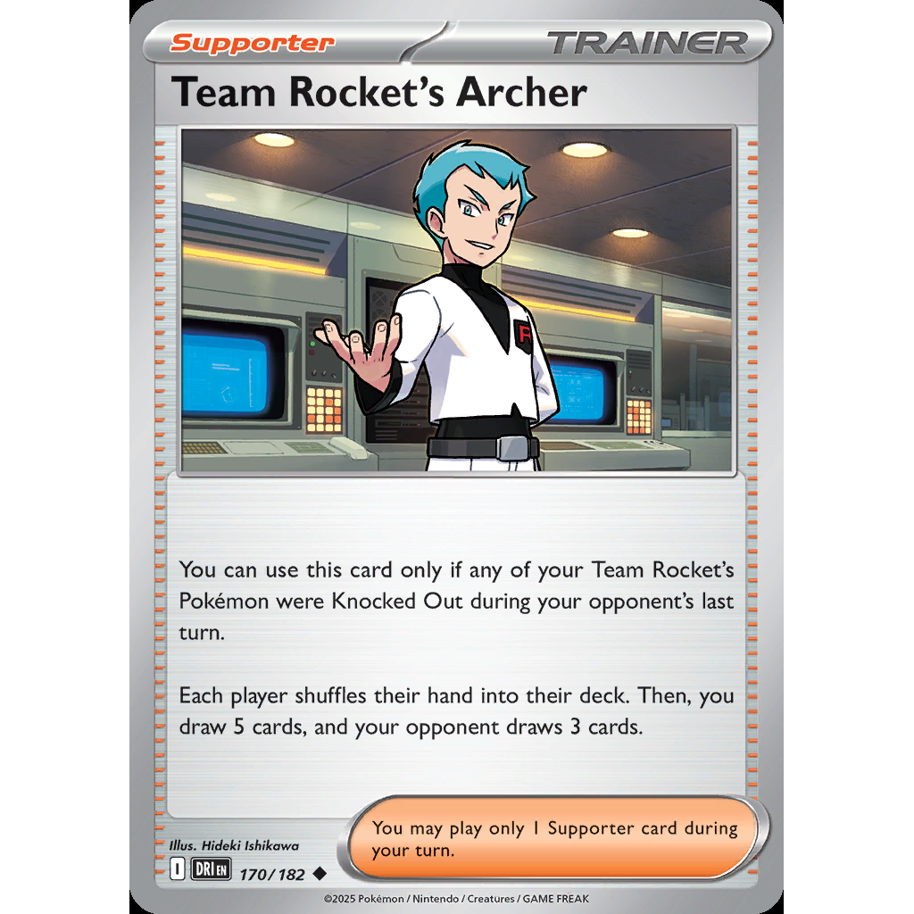 Team Rocket’s Archer 170/182 - Destined Rivals