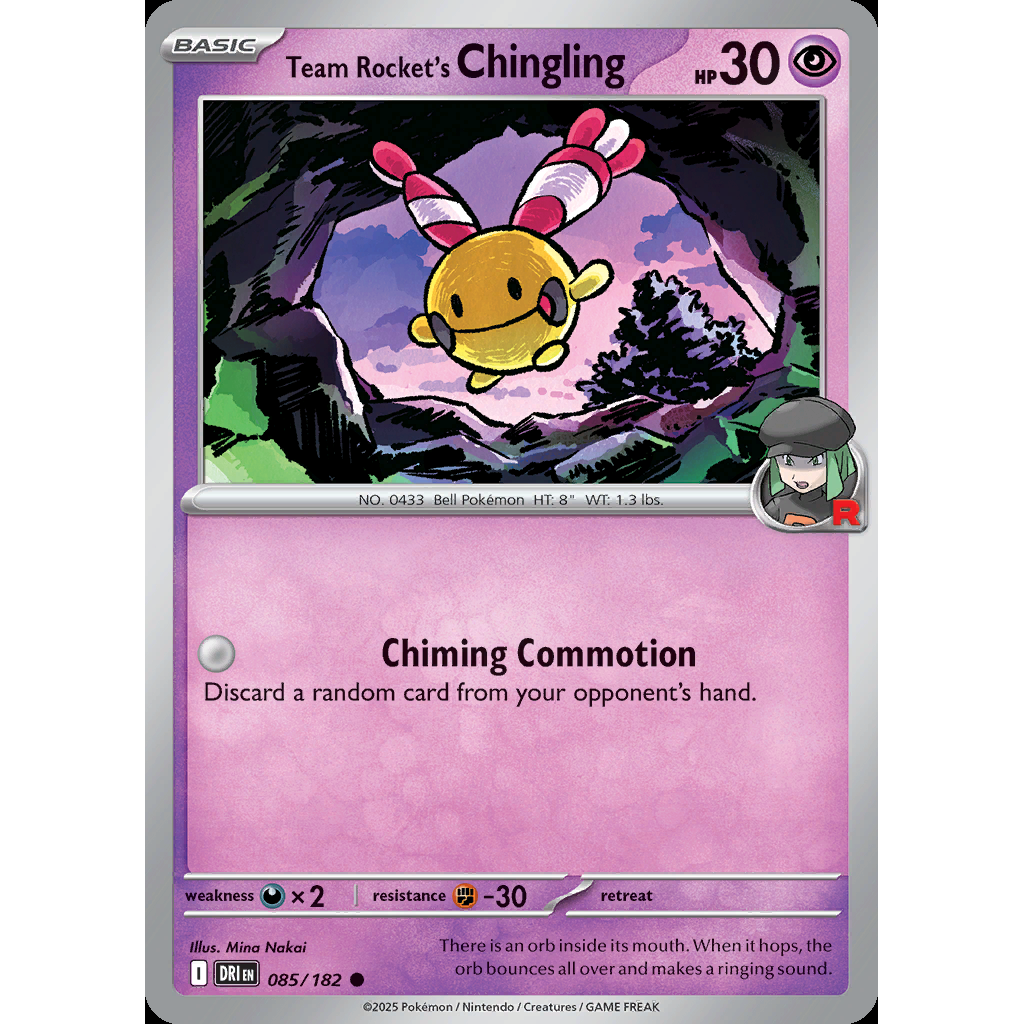 Team Rocket’s Chingling 85/182 - Destined Rivals