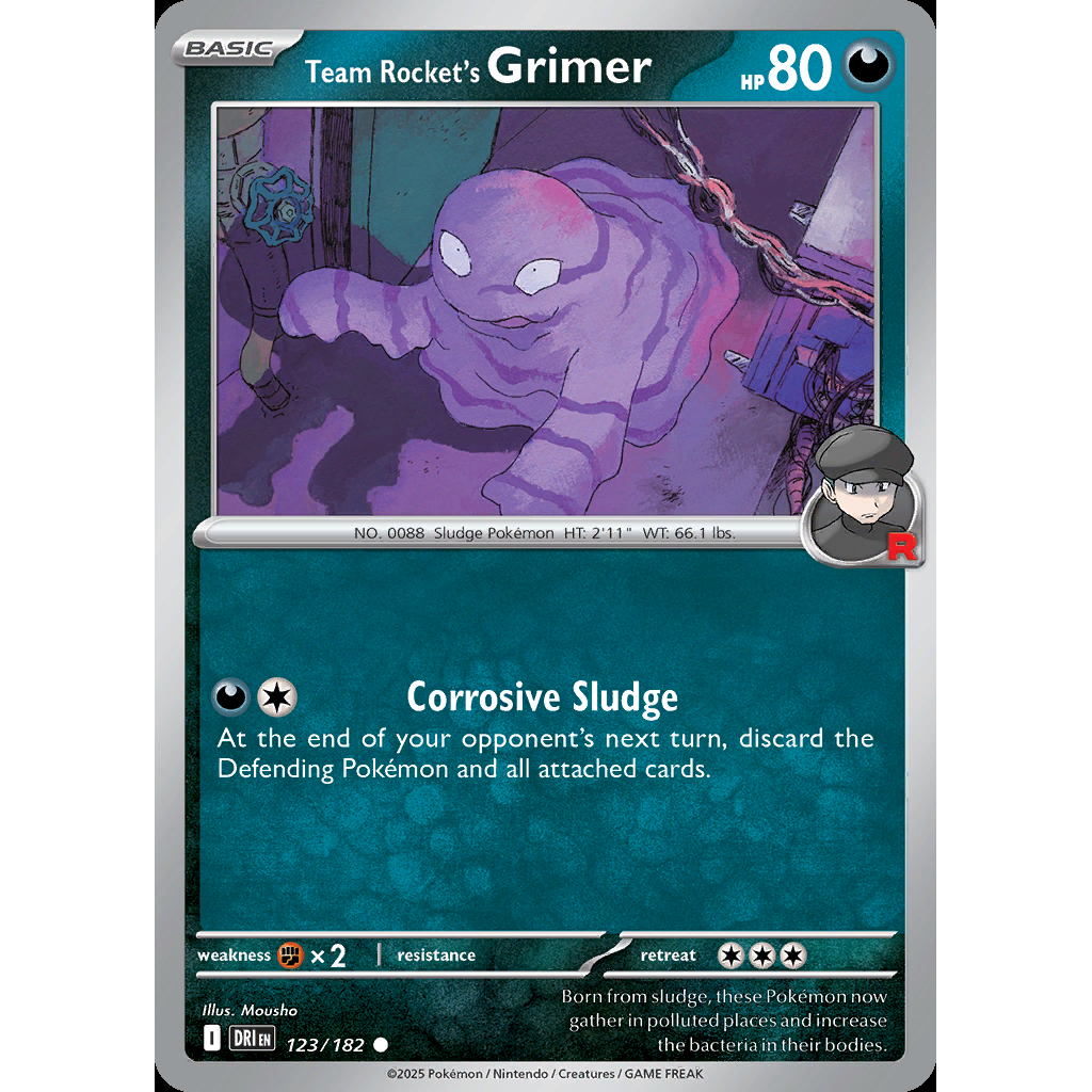 Team Rocket’s Grimer 123/182 - Destined Rivals
