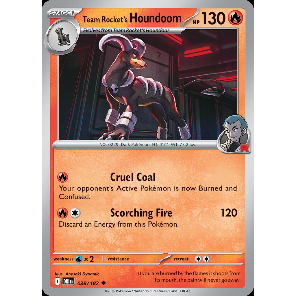Team Rocket’s Houndoom 38/182 - Destined Rivals
