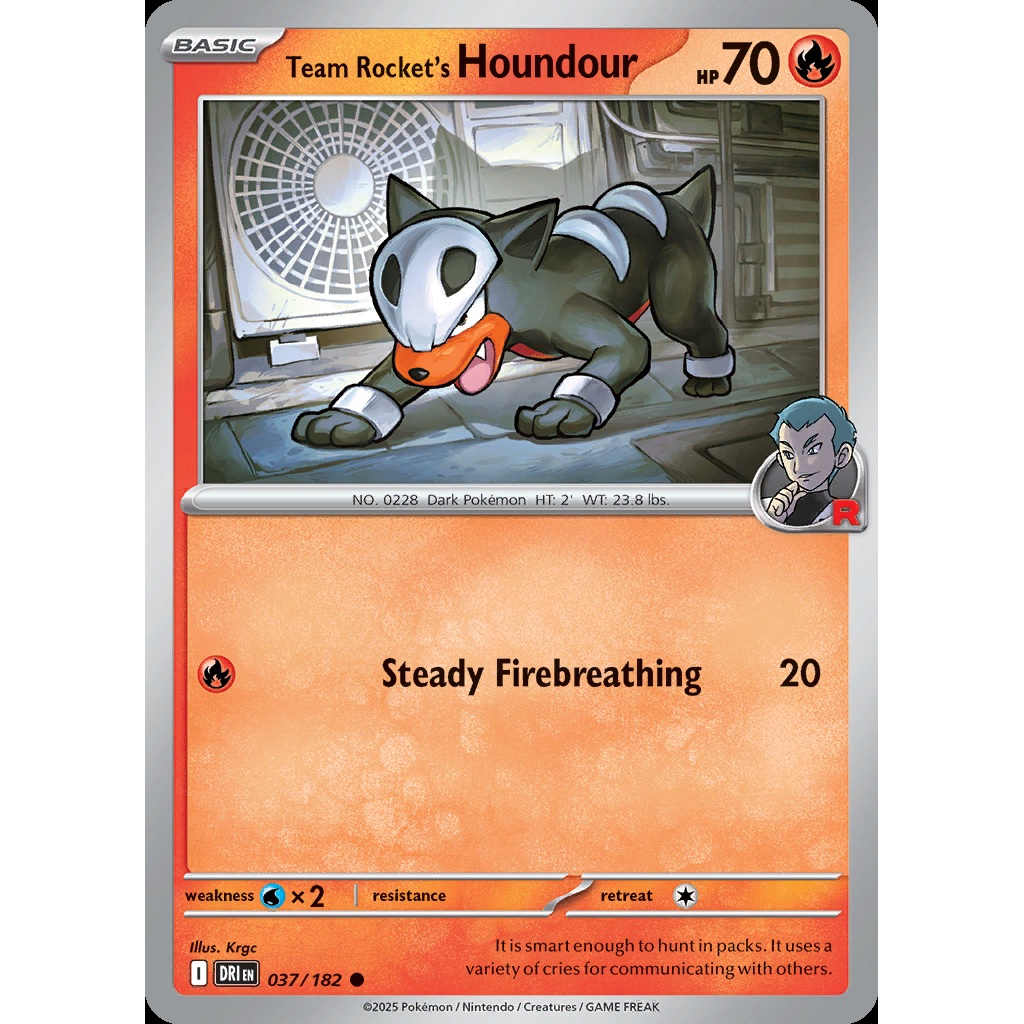 Team Rocket’s Houndour 37/182 - Destined Rivals