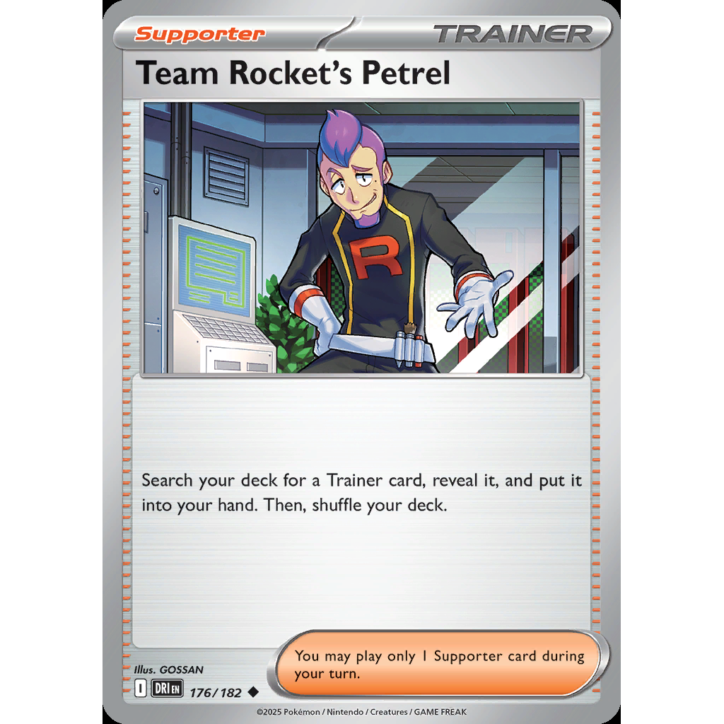 Team Rocket’s Petrel 176/182 [Reverse Holo] - Destined Rivals