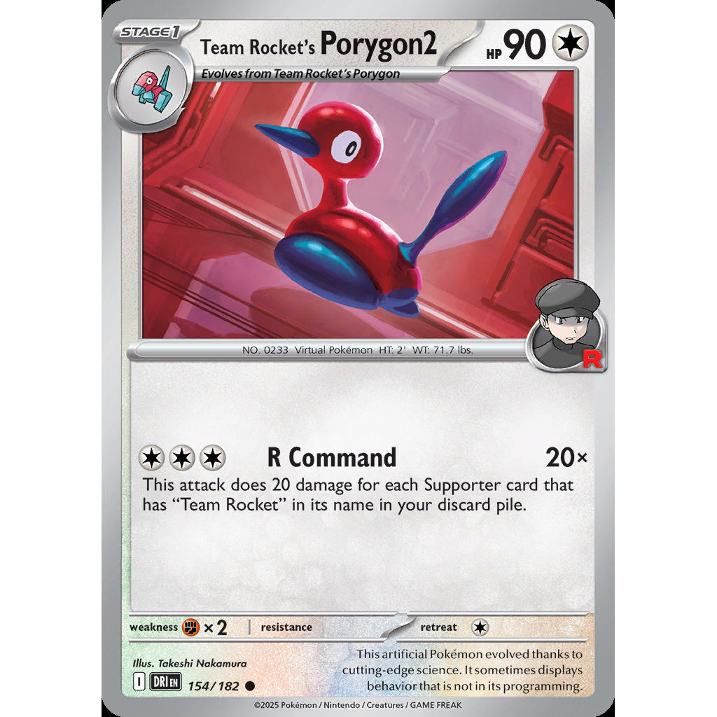 Team Rocket’s Porygon2 154/182 - Destined Rivals