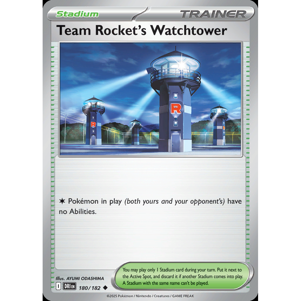 Team Rocket’s Watchtower 180/182 - Destined Rivals