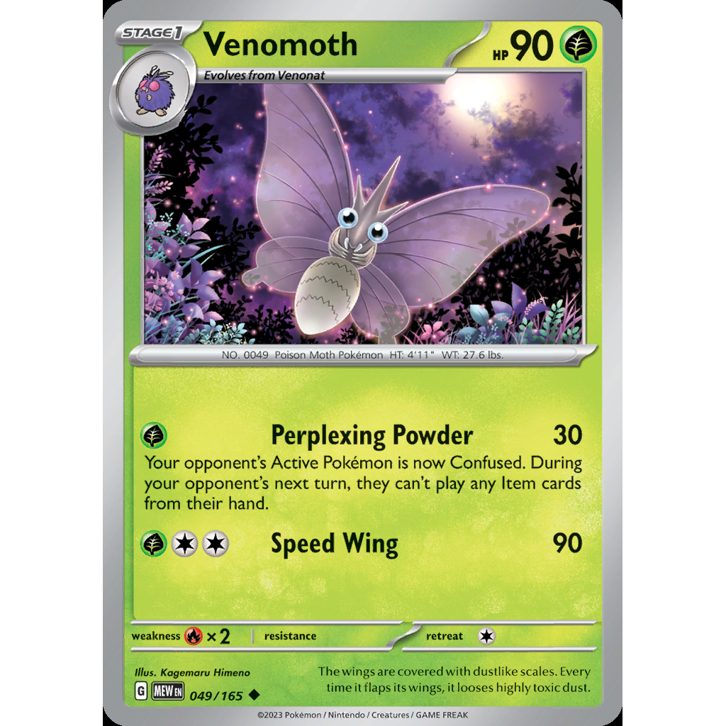 Venomoth 49/165 - 151