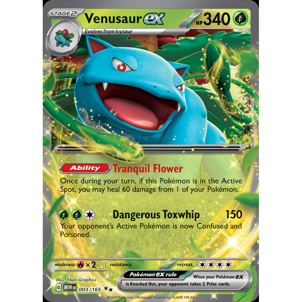 Venusaur ex 3/165 - 151
