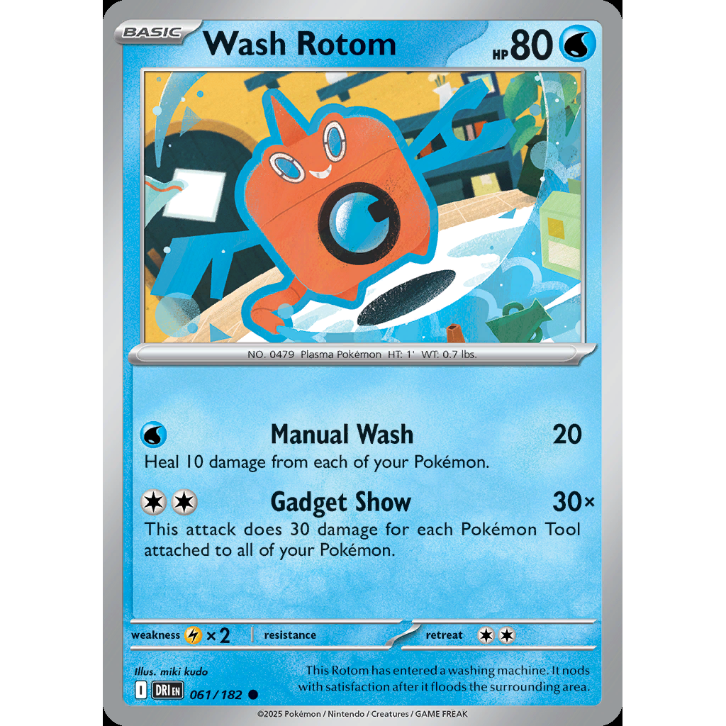 Wash Rotom 61/182 - Destined Rivals
