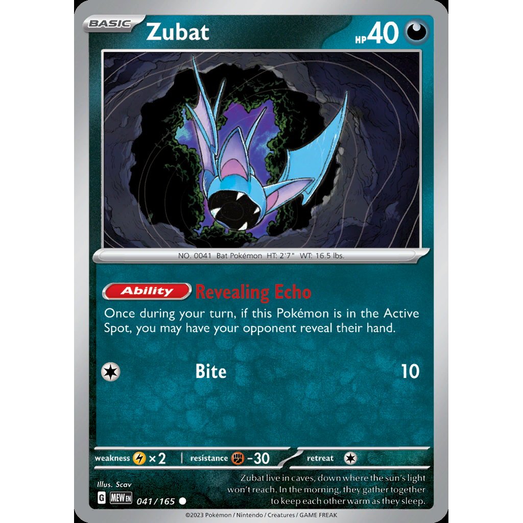 Zubat 41/165 - 151